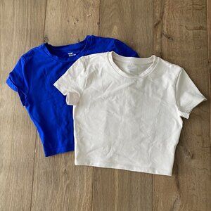 Aritzia TNA Hold it Cropped Tees